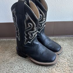 Kids leather Cowboy boots