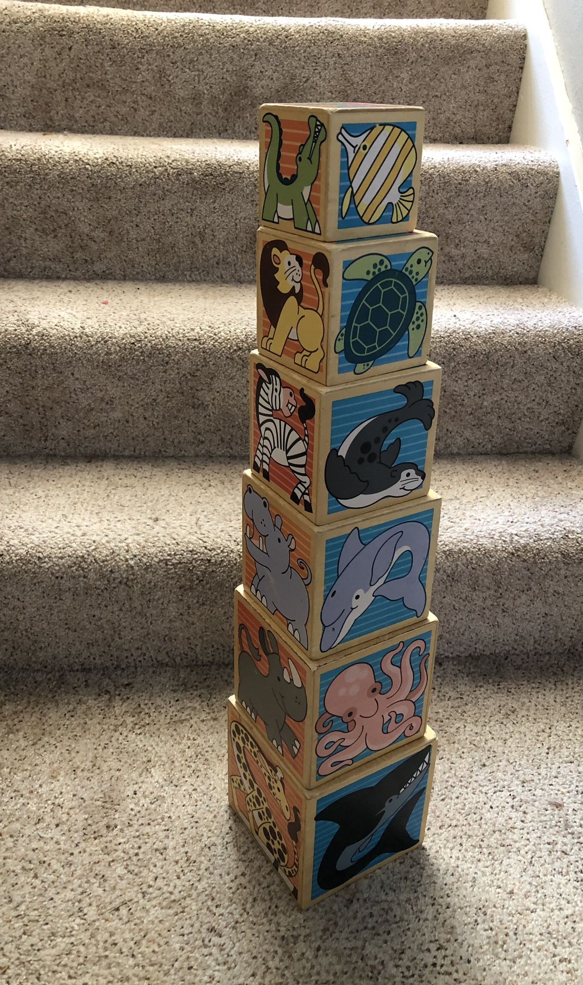 Animal Stacking Blocks