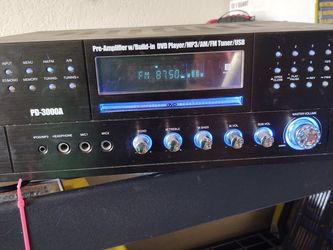 Pyle Pd-300A Receiver Usb/Fm Tuner
