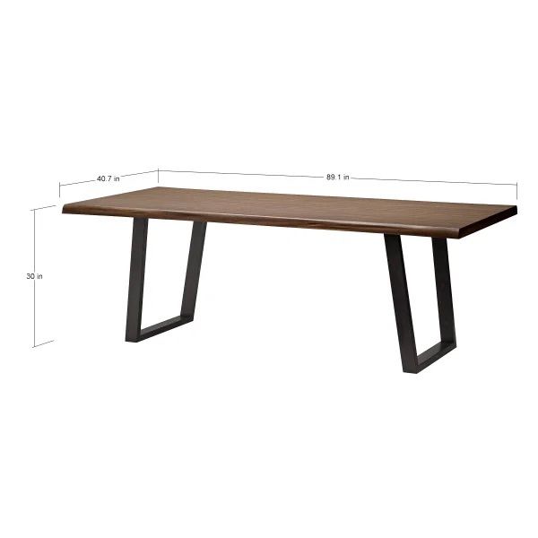 Free Must Go today King Mattress And Costco Corson 89" Live Edge Table See Description