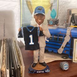 Came Newton Rookie Draft Bobble Head 