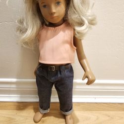 Vintage Sasha Doll Blond Head Blue Eyes. Good Condition 