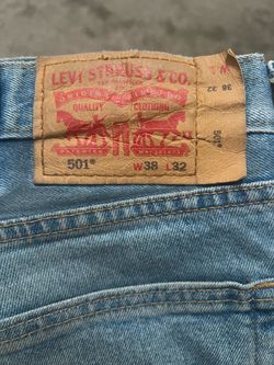 Levi's 501 Light Blue