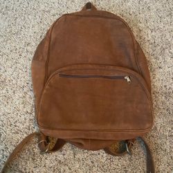 100% Leather Backpack 