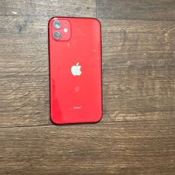 iPhone 11, Red, Base Size(used)