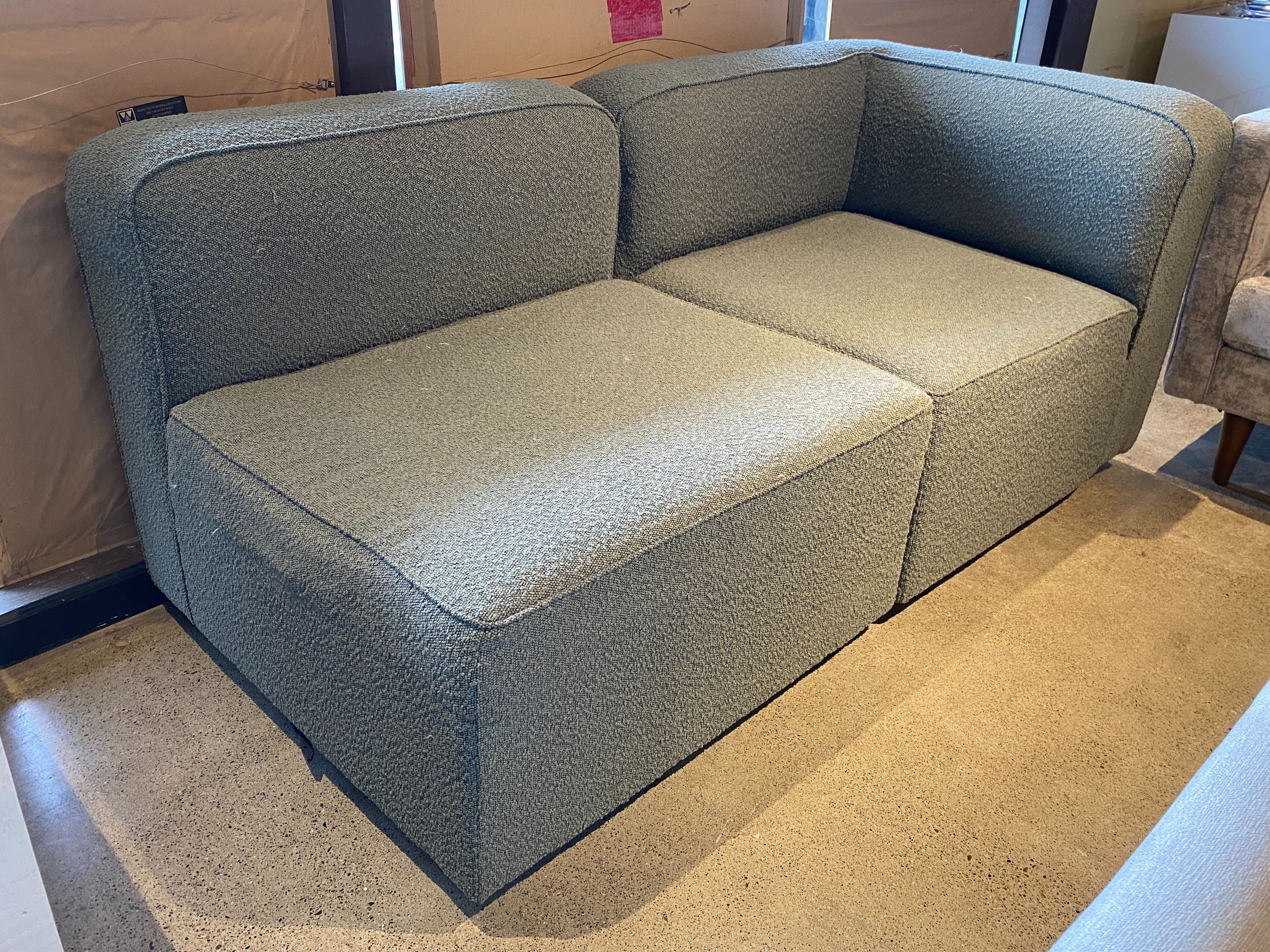 JOYBIRD Pale Sage 2Pc. Corner Sectional