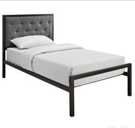 Twin Size Bed Frame With Mattress