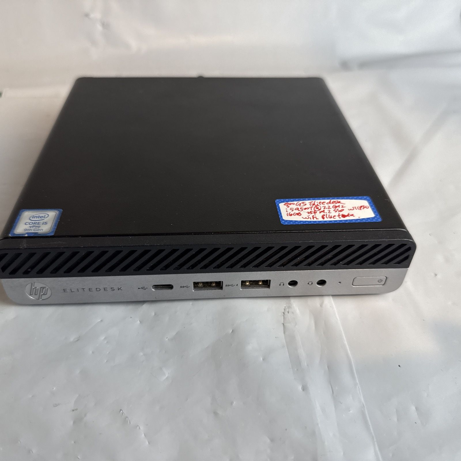 HP EliteDesk 800 G5 Mini/i5-9500T 9TH Gen/16GB RAM/256GB M.2 SSD/WiFi+BT/W11P/AC