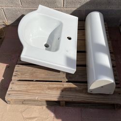 Kohler Sink With Pedestal 