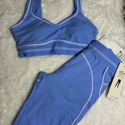Blue Alo Set Size Small