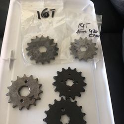Counter Gear Sprockets 14T to 17T for 35 & 420 chains
