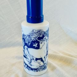 3.	Vintage Milk Glass Unicorn Perfume Bottle – Toujours Mo