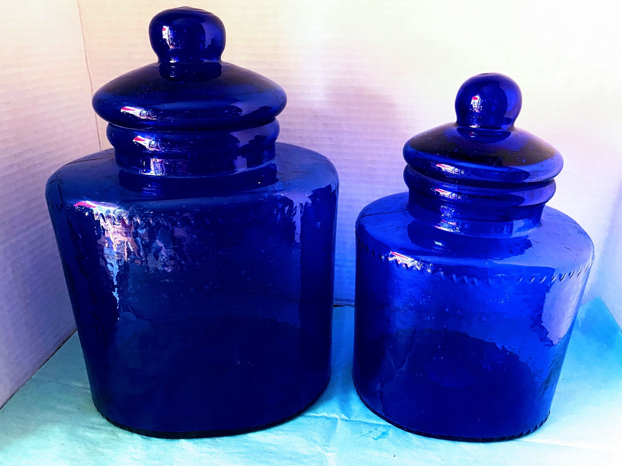 Dark Blue Jars