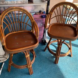 Two Rattan Chairs FREE