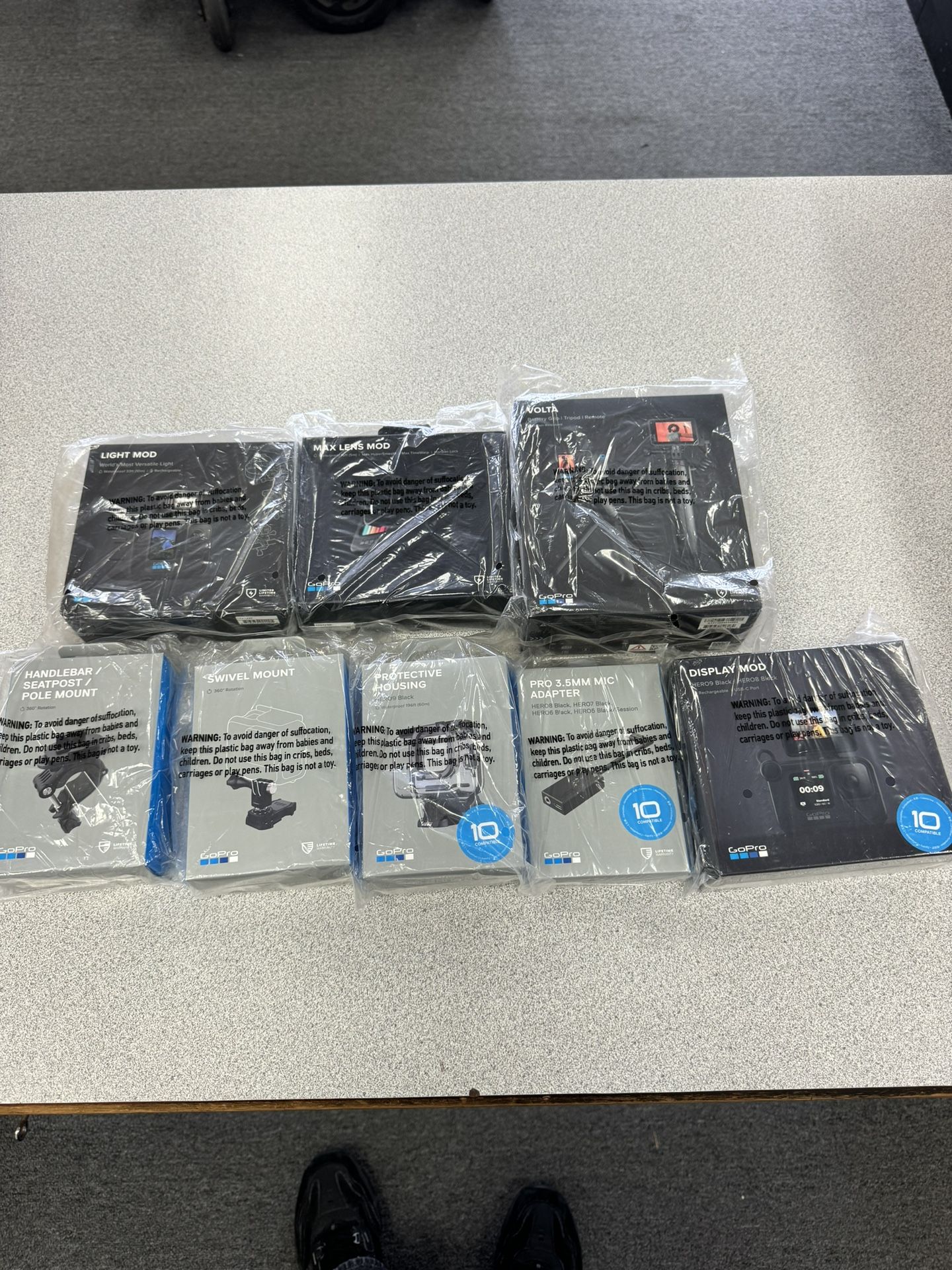 Misc GoPro Accessories Brand New 8 Pieces