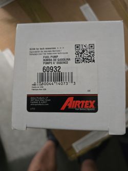 Fuel Pump 60932 Airtex