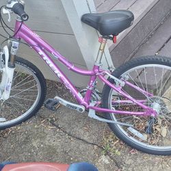 Pink Trek Bike