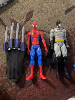 Spider-Man and bat man