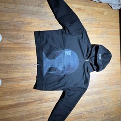 Black Hoodie And Greyish Design 