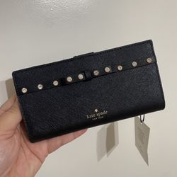 Kate Spade Bow Crystal Wallet