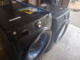 GE Front Load Washer and Dryer Set