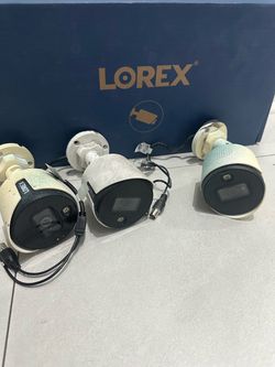 3 Ugly Lorex C581DA 5MP HD Active Deterrence Bullet Security Camera Jupiter