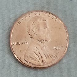 USA Lincoln Shield Cent 2022-D