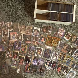 Lot of 300+ old Sports Cards Michael Jordan Shaquille O’neal Basketball Vintage
