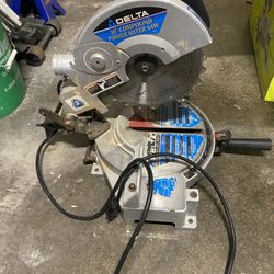 For Sale a Delta Miter Saw