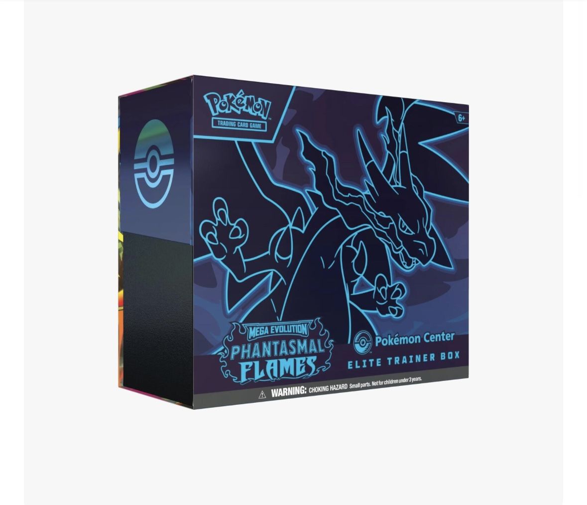 pokémon center phantasmal flames booster box