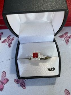 Real plata size 8 ring