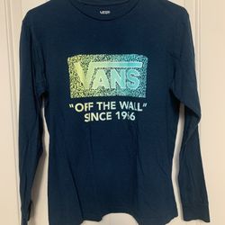 Boys Large Vans Long-sleeved T-shirt $5