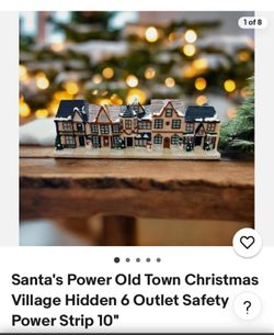 Christmas 6 Feet Garland And House With Lights 🎄