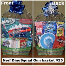 Nerf DinoSquad Gun Easter Basket 