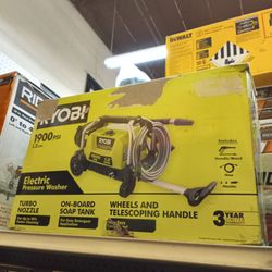 RYOBI 1900 PSI ELECTRIC PRESSURE WASHER