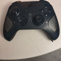 Blue Wireless Patrol Tech X Box One Controller 