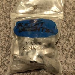 Bullet Weights - Bank Sinker (16pc)