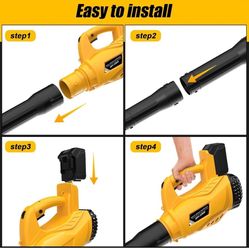 NEW Cordless Leaf Blower – DeWalt 20V MAX Battery Compatible – $25  📍 Pickup: South Durango & 215 near IKEA  💰 $25 FIRM ✨ Brand New – Open Box 🔋 BA