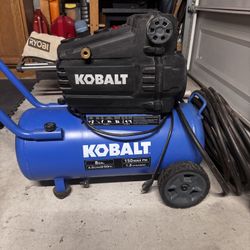 Kobalt 8-Gallon Portable Electric 150 PSI Horizontal Air Compressor