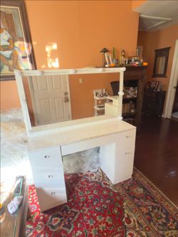 White Vanity