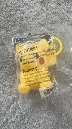 Pikachu Plush Keychain