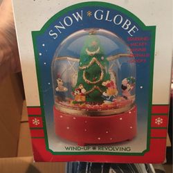 Disney Musical Snow Globe
