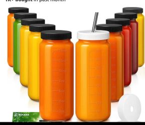 16 Oz Juice Bottles