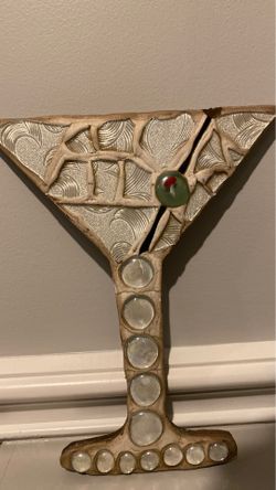 Martini wall decor