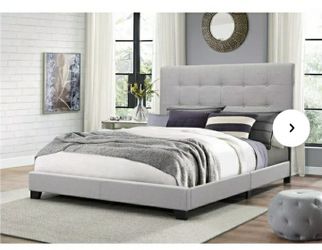 New in box full size bed frame mattress not included