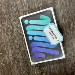 Apple IPad Mini 6 Tablet New - Pay $5 today and pay the rest later -