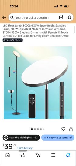 LED LAMPS x2