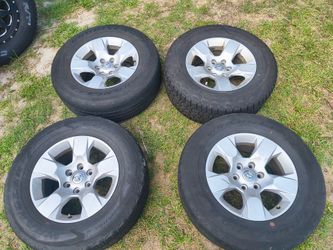 Dodge ram Wheel rim tires 18" 6x139.7 6x5.5 oem stock Chevy gmc Nissan Toyota Silverado Tahoe