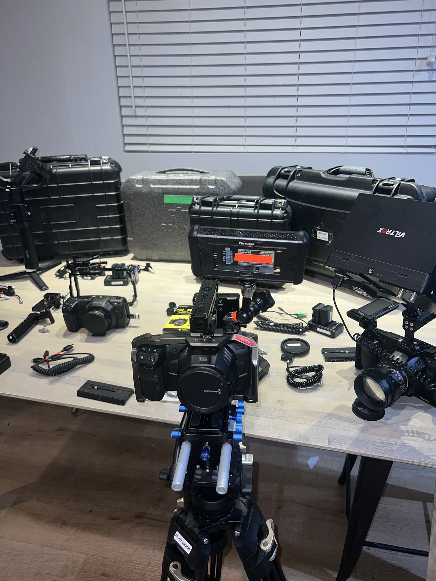 X3 Blackmagic Pocket Cinema Camera 6K Bundle FULLY KITTED With