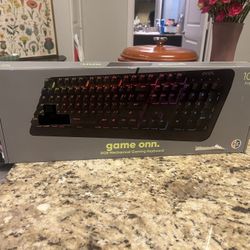 RGB mechanical gaming keyboard 